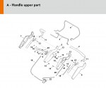 Stihl MB 545.0 VM Vario Drive Mulching Lawn Mower Spare Parts